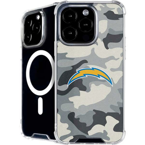 NFL Los Angeles Chargers Camo iPhone 16 Pro MagSafe Case